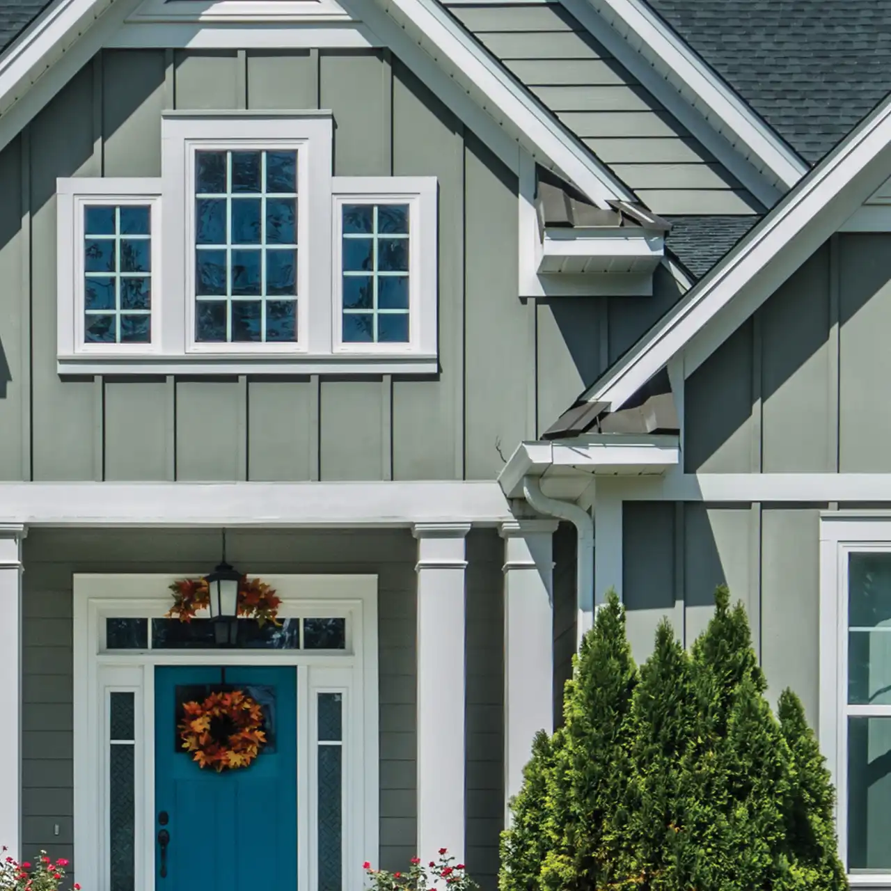 home exterior painting project